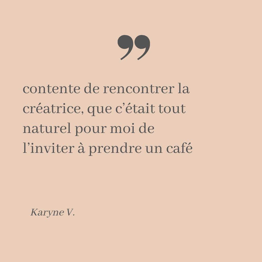 Témoignage #4 d'une cliente ❤️