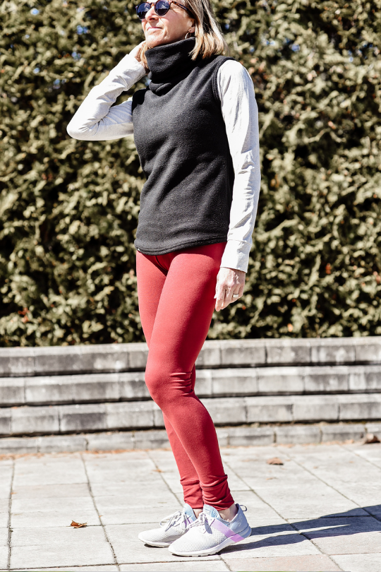 Casual leggings Rust